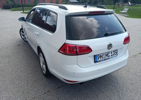 Volkswagen Golf cena 36600 przebieg: 215000, rok produkcji 2014 z Skalbmierz małe 106